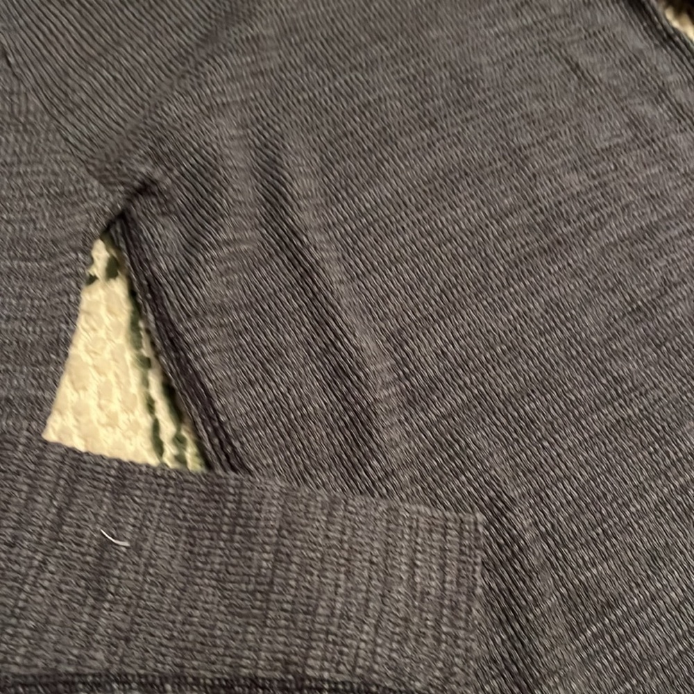 Madewell dark gray long sleeve T-shirt - Picture 4 of 4